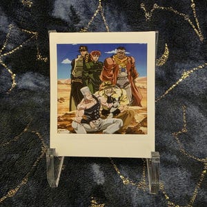 Stardust Crusaders - Polaroid Style Photo - JoJo&#39;s Bizarre Adventure