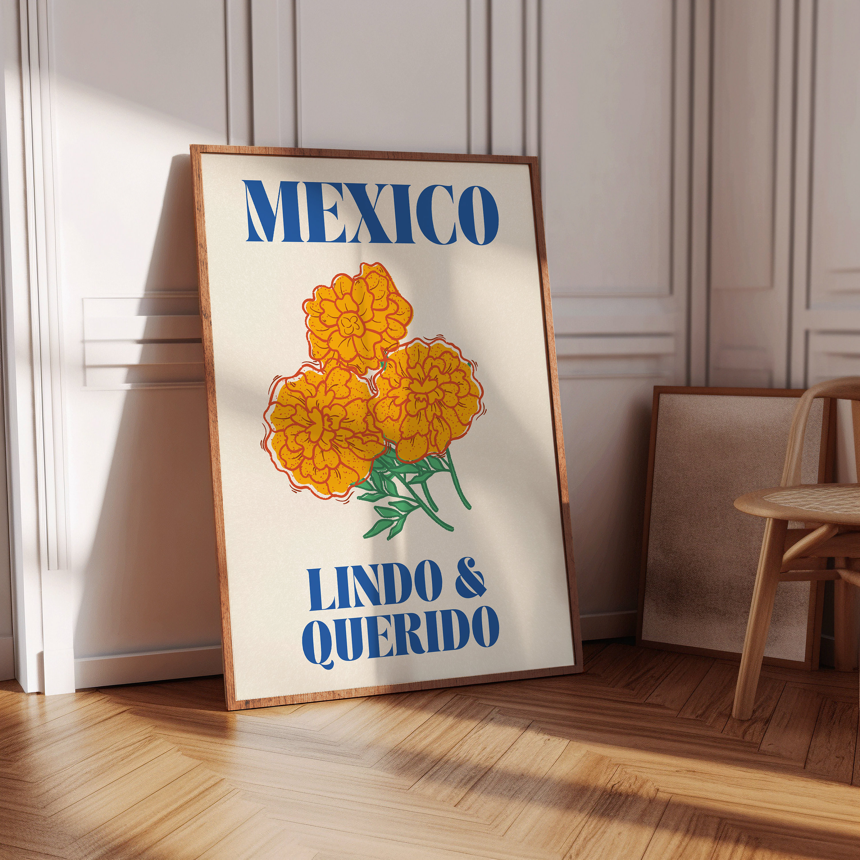Mexican Wall Art Print for Floral Wall Decor, Digital Download - Etsy