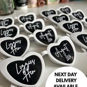 Personalized Heart Sunglasses: Custom Text Event Party Favors