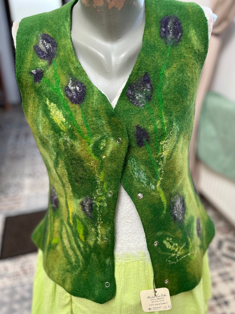 Felted vest zdjęcie 1