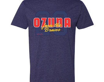Ozuna From the Braves Atlanta Baseball Tee Shirt