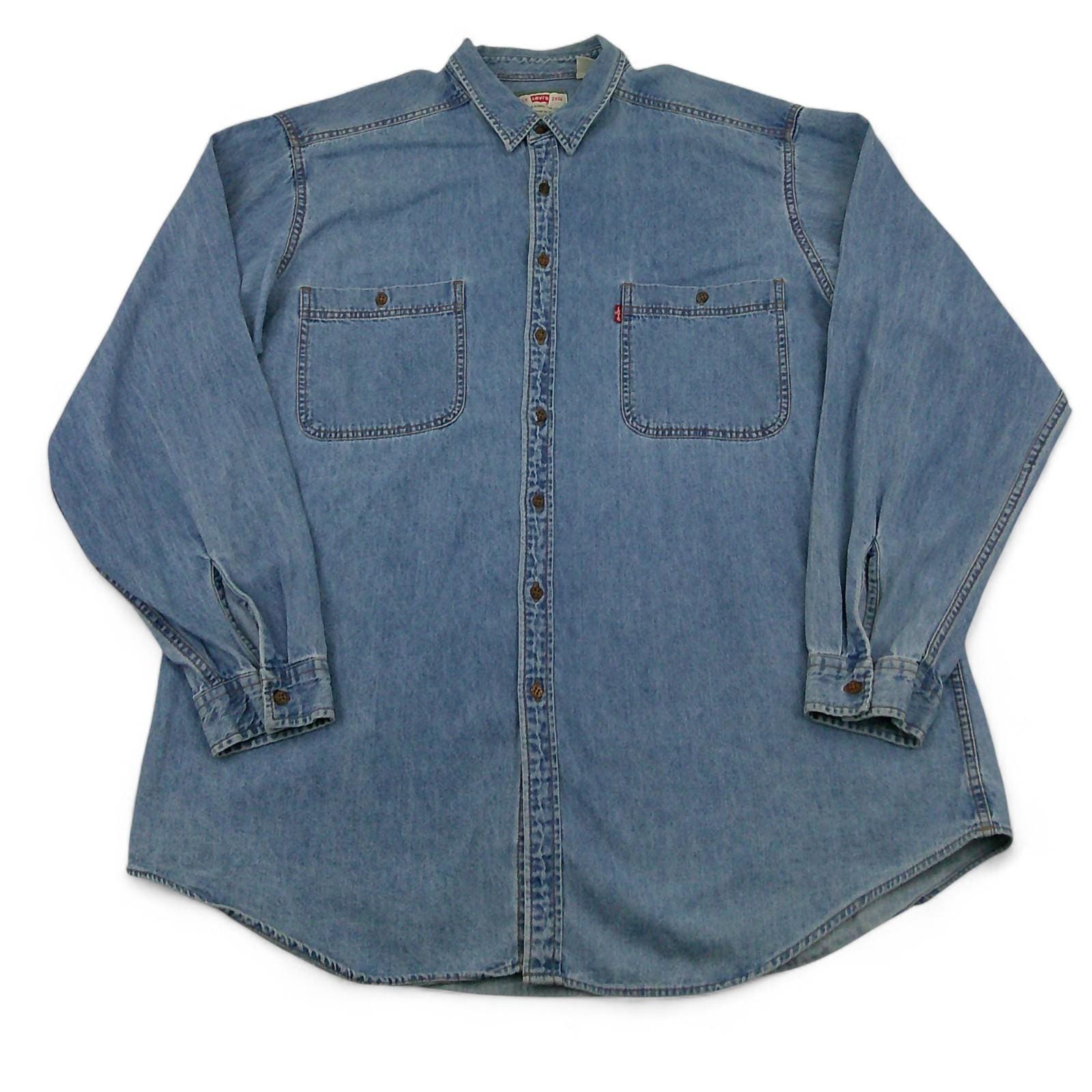 トップス Levis PULL OVER V-NECK S/S DENIM SHIRTS Levis PULL OVER V-NECK S/S DENIM SHIRTS Levi's Graphic