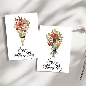 Tarjetas de regalo imprimibles para el Día de la Madre, descarga instantánea.