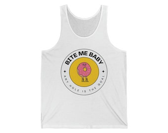 Unisex Dirty Donut Sleeveless Tank Top