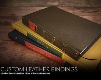 Libri rilegati in pelle classici personalizzati