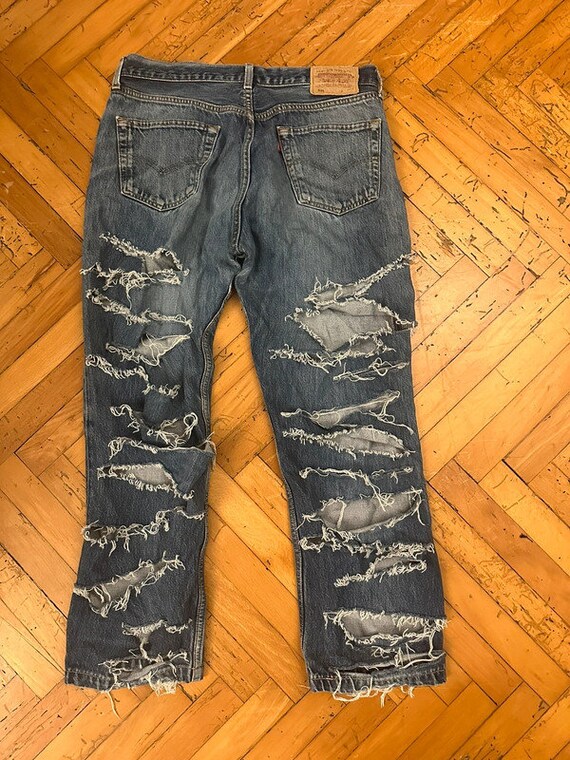 LEVI'S - 501 Jeans Vintage handmade Custom - image 3