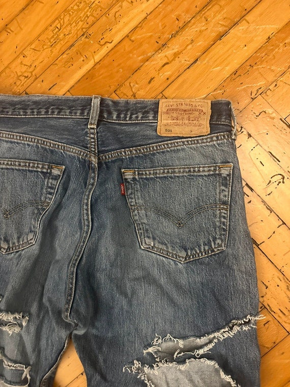 LEVI'S - 501 Jeans Vintage handmade Custom - image 5