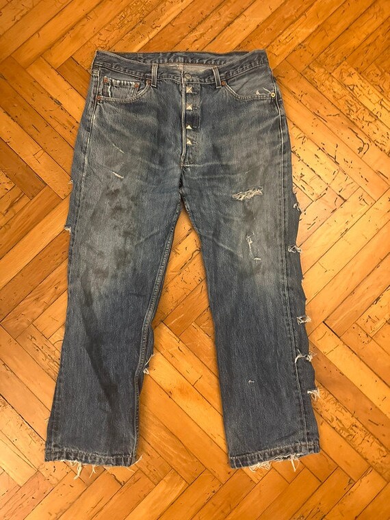 LEVI'S - 501 Jeans Vintage handmade Custom - image 2