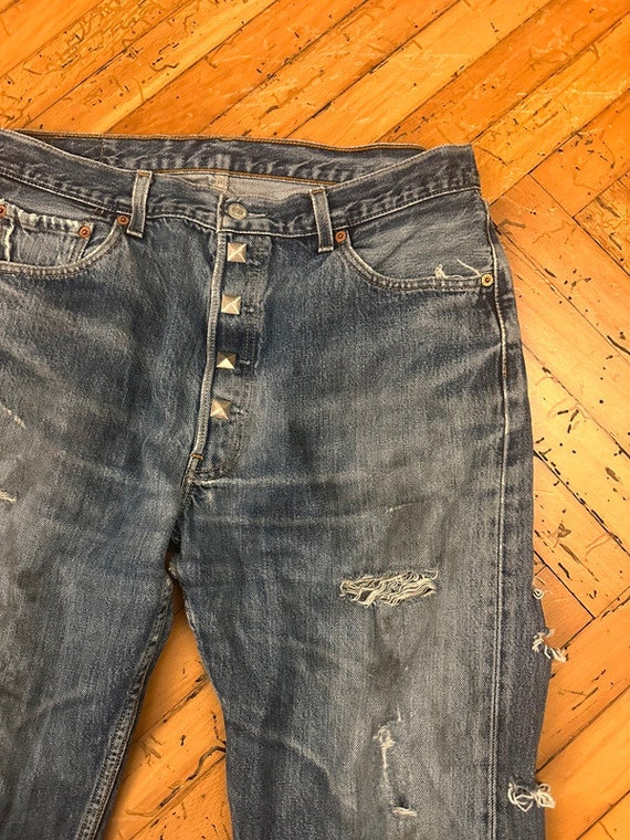 LEVI'S - 501 Jeans Vintage handmade Custom - image 4