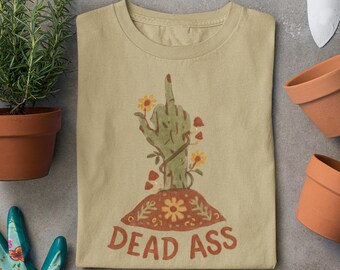 Vintage Zombie Cottagecore T-Shirt, Sarcastic Undead Humor