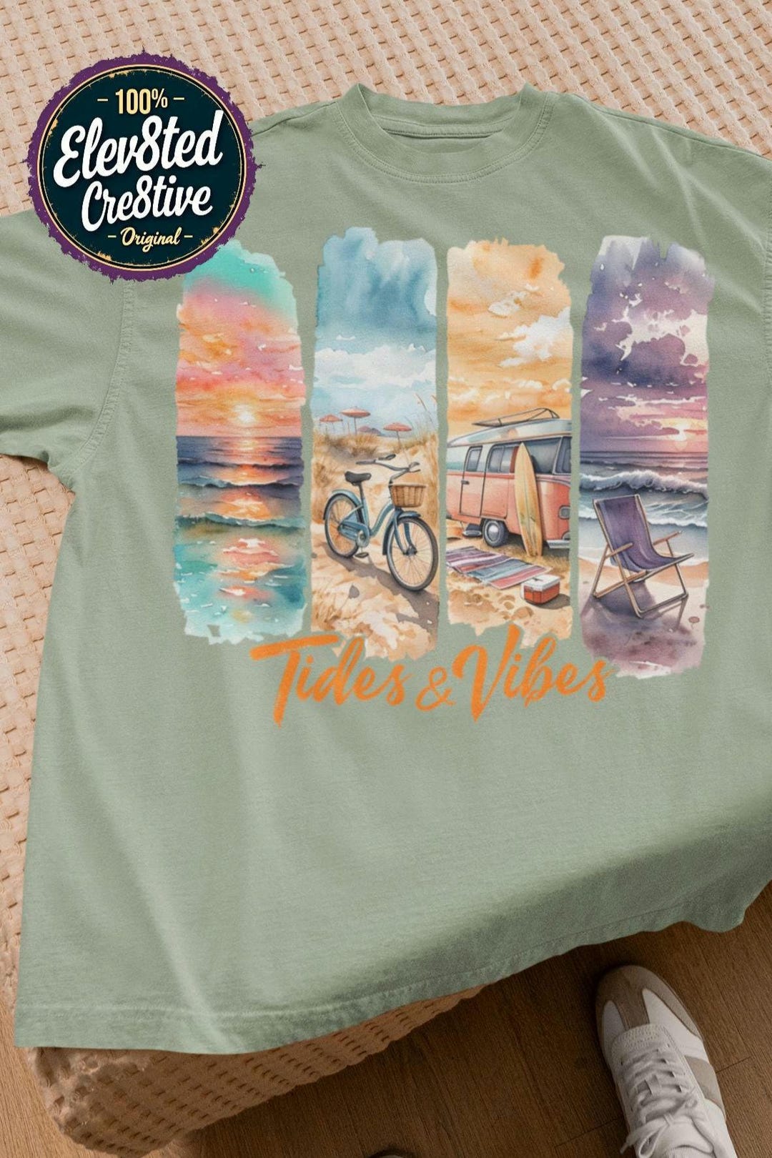 Glitter Brushstroke T-Shirt