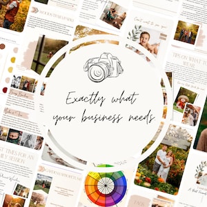 The Complete Collection- Style, Welcome and Location Guide Templates- Photographers