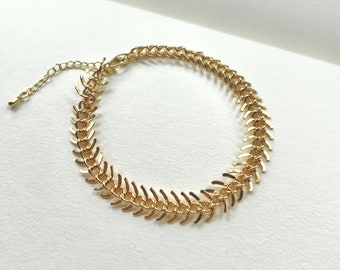 14k gold chunky bracelet, gold filled chain bracelet, bracelets for women,  bracelet gift for her, gold bracelets for women