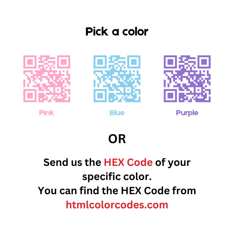 Custom QR Code for Baby Registry Personalized Baby Shower QR Code ...