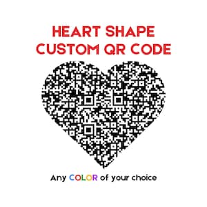 Herzförmiger benutzerdefinierter QR-Code in Herzform Kunst für Hochzeiten, Jubiläen, Geschenke, Veranstaltungen und Marketing Einzigartige Geschenke