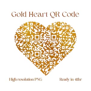 Décoration de mariage en or de luxe Code QR de mariage personnalisé