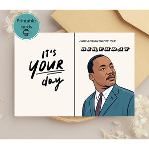 Malcolm X Birthday Card