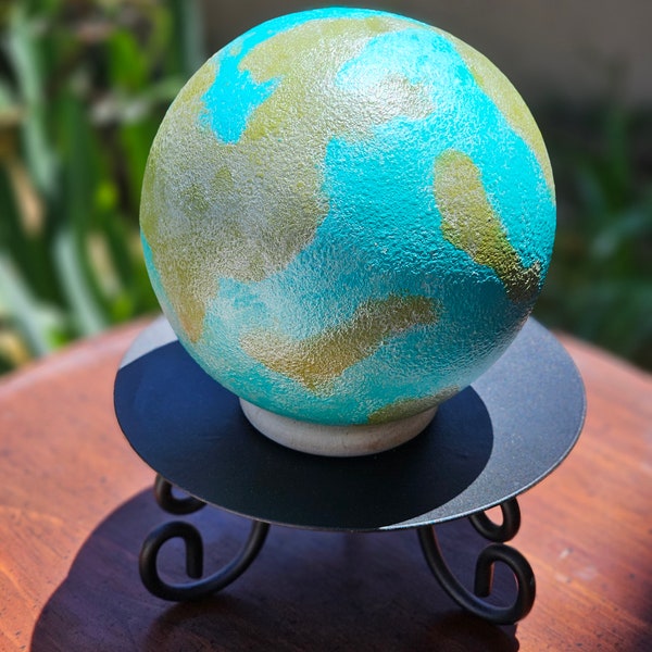 4" Dorodango Ball " Earth Too"