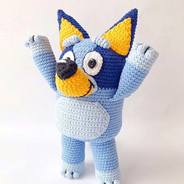 Heeler Bluey and Bingo Plush Toys PDF Crochet Pattern PDF FILE Crochet Pattern