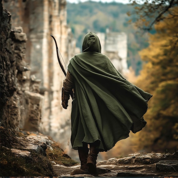 Hooded Cape Mens Costume Hooded Cape Mens Costume