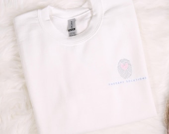 Embroidered Custom Logo Hoodie, Personalized Pocket Business Logo Embroidery Sweatshirt, Customized Your Design Outfit, Company Logo Gifts
