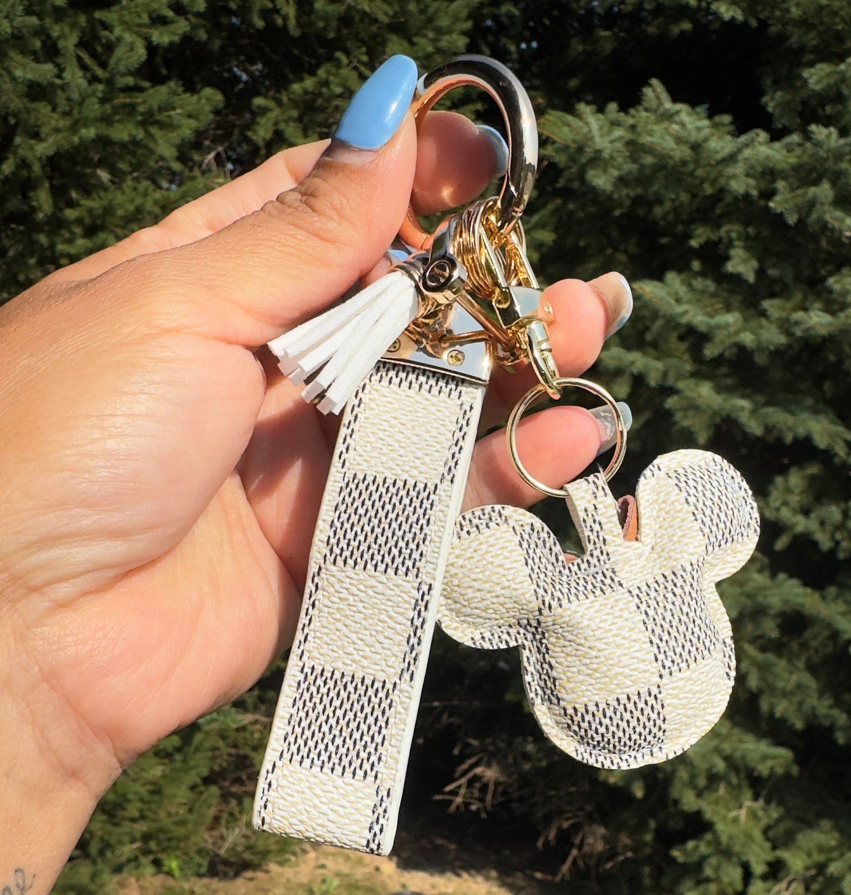 Louis Vuitton Keychain Etsy Canada
