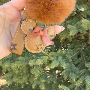 Luxury Mouse Keychain I Luxury Keychain for a Bag, Handbag, Tote Bag Charm, Keychain for Women, Keychain,Luxury.