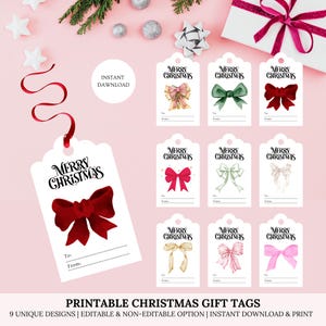 Étiquettes modibles pour cadeaux de Noël, eleganckie kokietkowe zawieszki na prezenty świąteczne, dawanie kobiecych kokietki świąteczne zawieszki na prezenty