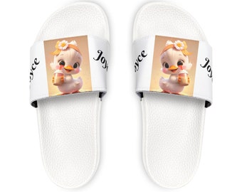 Name written slippers, children's sandals, personalized sandals, children's slippers, gift sandals, gift slippers, slippers for teenagers