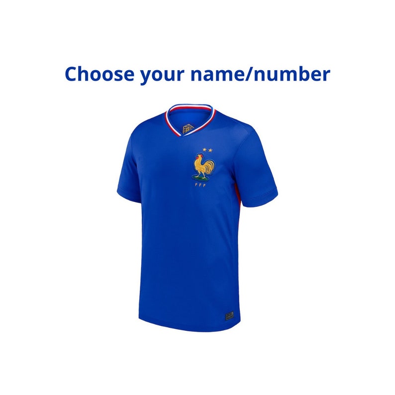 Maillot domicile adulte Equipe de France 2024 image 1