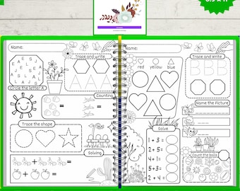 Alphabet Tracing Workbook | Early Learning Activities (PDF)