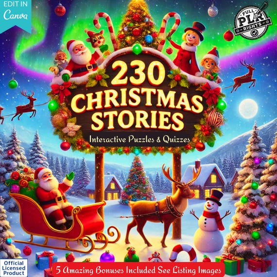 What is Christmas Coloring Prompt Kit - PLR?