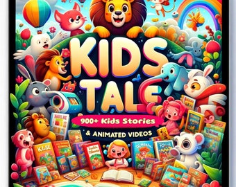 900+ Kids Stories, eBooks And Animated Videos | Unrestricted PLR To Use Or Resell | Master Resell rights, mrr, Digital Product.