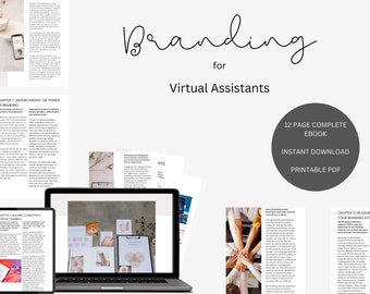 Libro electrónico Branding para asistentes virtuales / Haga crecer su negocio