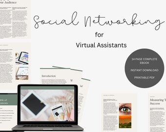 Libro electrónico Guía del asistente virtual para redes sociales/crecimiento empresarial