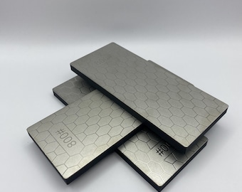 Diamond sharpening stone 800 grit whetstone fot sharpening knives tools razors gift for dad husband