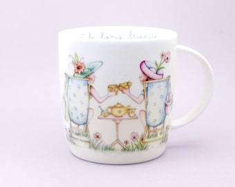 Berni Parker Life Long Friends - Fine China Mug