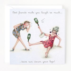 Berni Parker Birthday card for her - Best Friend Birthday card - Happy Birthday card - Funny Birthday - Best Friends Humorous Card