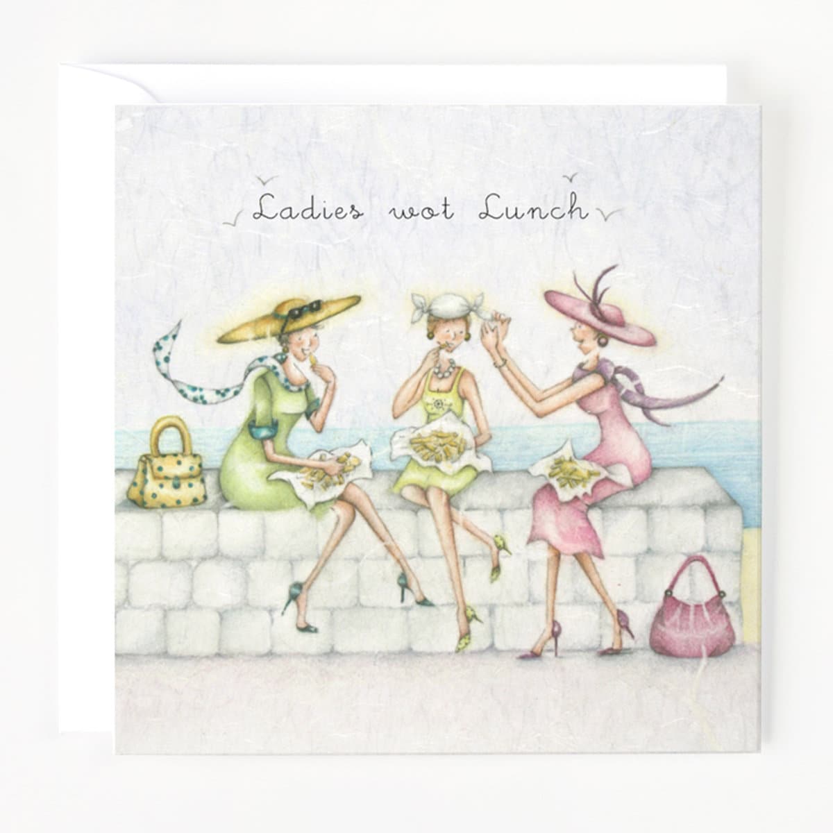 Berni Parker Birthday card for her - Female Birthday card - Ladies Happy Birthday card - Ladies wot Lunch