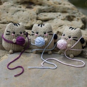 Crochet Cat Pattern, Adorable Crochet Cat Pattern, Amigurumi Crochet Cat, PDF Pattern, Meaningful Gift, Pusheen amigurumi kitty pattern image 4
