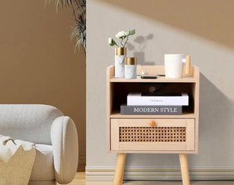 Small Space, Big Solution: Explore Our Stylish Nightstands on Etsy! Keep Your Home Neat with Our Perfect Storage Solutions. Shop Now!