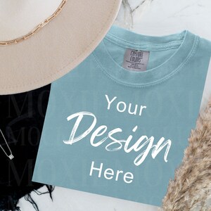 Comfort Colors 1717 Chambray,Chambray Comfort Colors Mockup,Trendy Hanging Mockup,C1717 Mockup,Comfort Colors Mockup,Shirt Mockup,