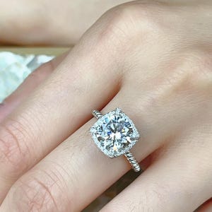 925 Sterling Silver with Sparkling Simulated Diamond Cubic Zirconia Ring for Women
