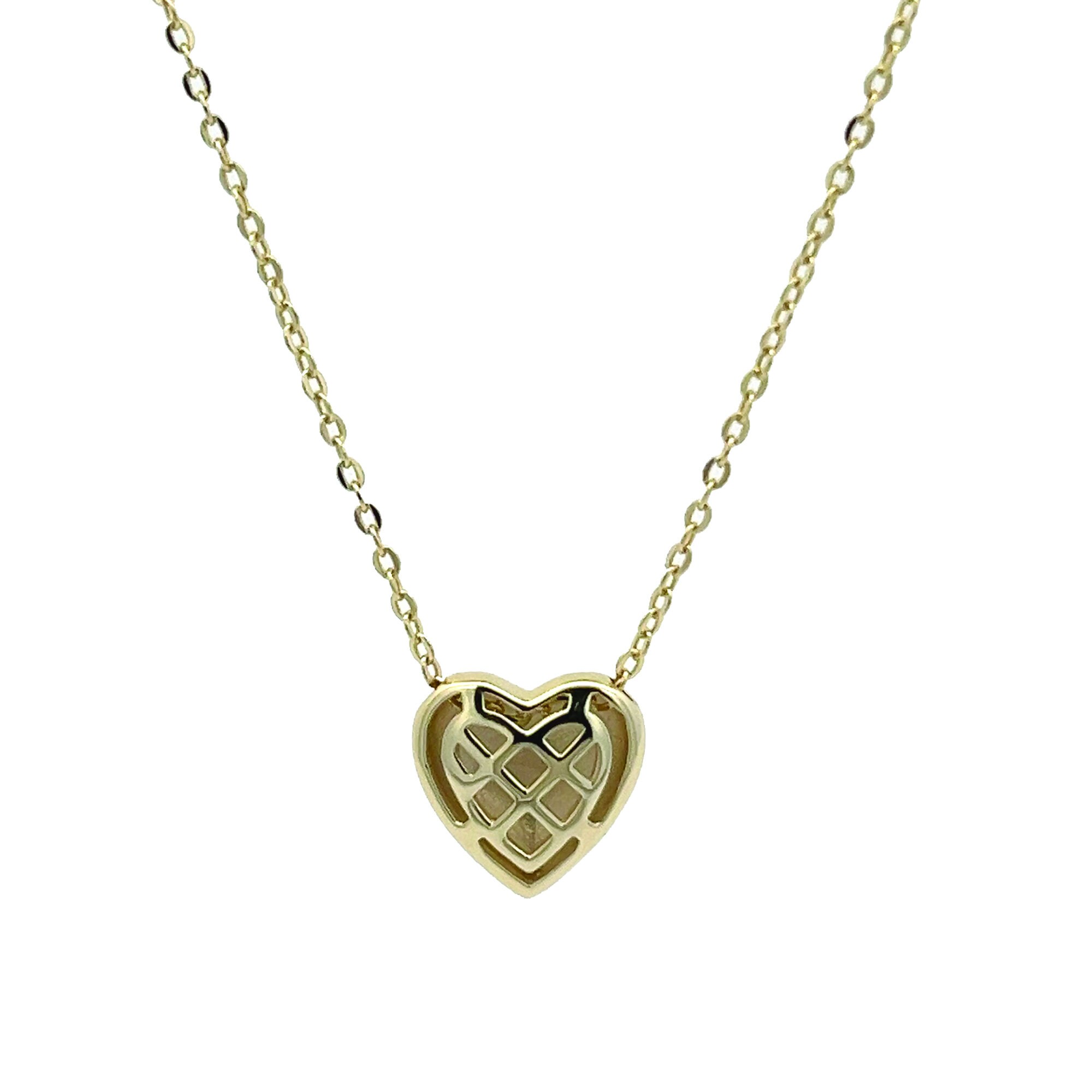 Sterlng Slver Hollow Heart Necklace Pendant for Women - Etsy