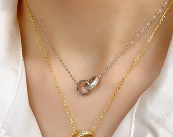 Silver Sterling Cubic Zirconia Matching Rings Necklaces Pendants for Women
