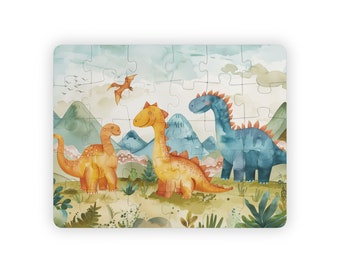 Dinosaur Kids' Puzzle, 30-Piece