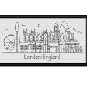 London Blackwork Pattern