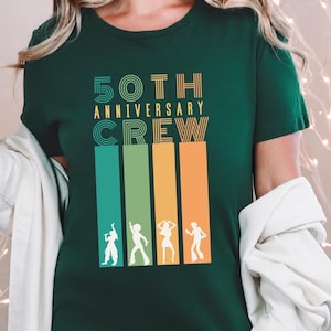 Personalized 20th 30th 40th 50th Anniversary Crew Shirt, Complimentary Family Anniversary Shirts, Anniversary Matching Outfits For Family