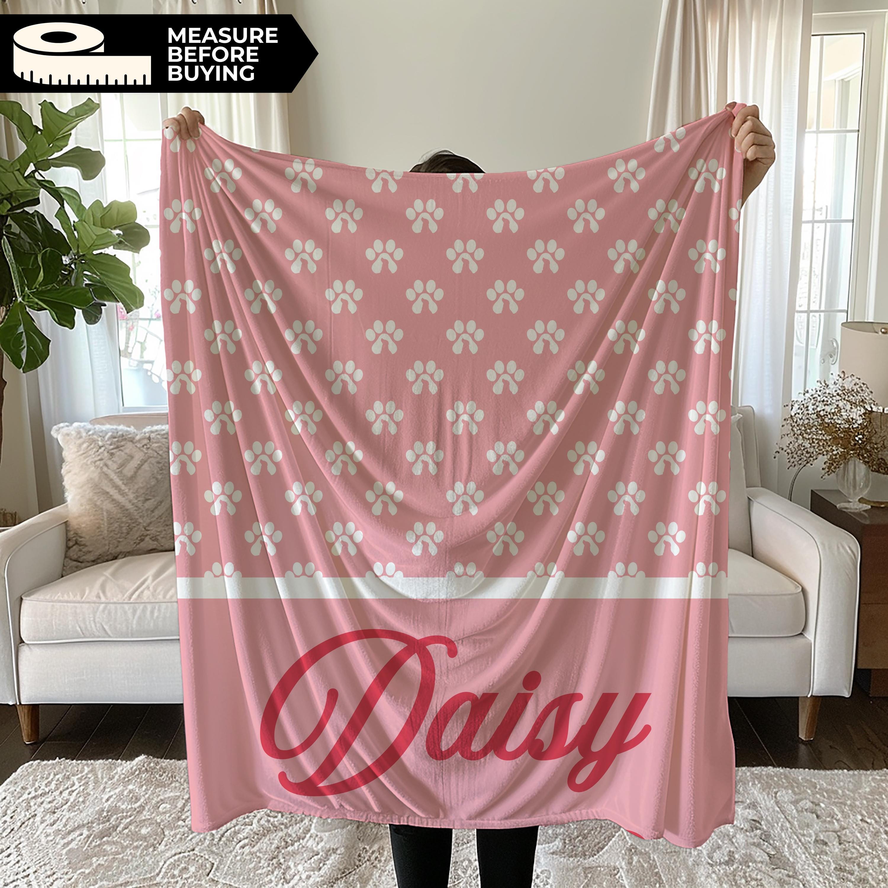 Überwurfdecke 'Hundemutter' - 152 X 203 Cm, Polyester, Weich, Geschenk Für Hundeliebhaberinnen