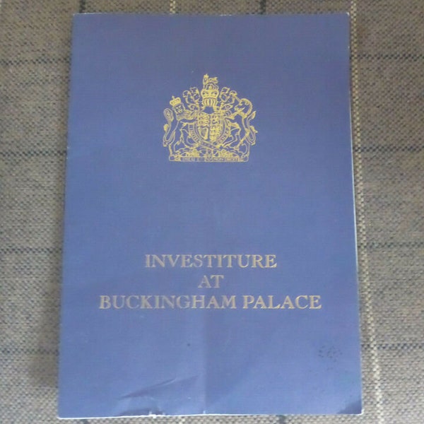 1996 Investituur in Buckingham Palace Ontvangers / Honours List Booklet, Koningin Elizabeth II, Monarchie van het Verenigd Koninkrijk, Koninklijke onderscheiding